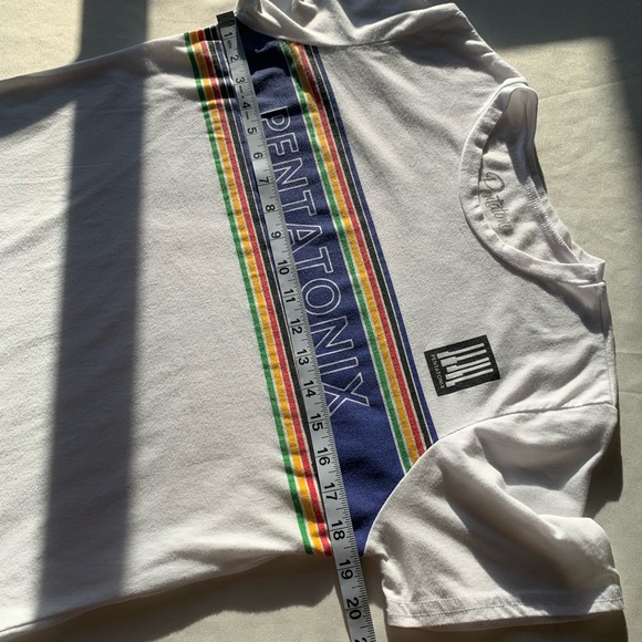 Pentatonix Men’s Striped Logo Tee size M - Picture 7 of 10